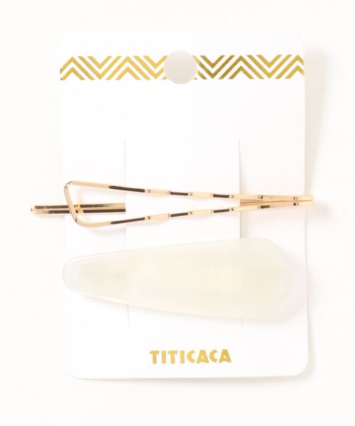 チチカカ（チチカカ）の「オーロラツインセットヘアピン（ヘアピン・レディース・ホワイト/ブラウン/ブルー/カラフル・FREE）」の14枚目の写真