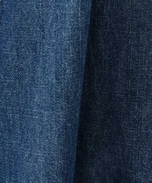 Petit Honfleur（プチオンフルール）の「デニムシャツワンピース（シャツワンピース・レディース・サックスブルー/ネイビー・11号/9号）」の13枚目の写真