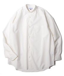 FREAK'S STORE | WEB限定 Relax Fit リラックスフィット バンドカラーシャツ/クレリック(シャツ/ブラウス)