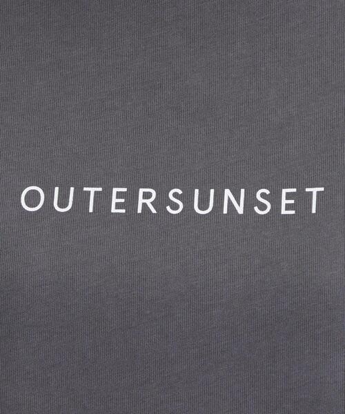 OUTERSUNSET/アウターサンセット 20OS-PL-03 Tシャツ  ブラック系 F レディース OUTERSUNSET アウターサンセット PLST限定 プルオーバーTシャツ