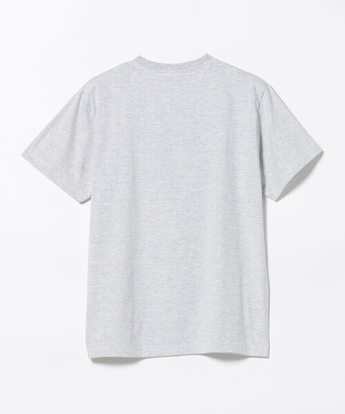 BEAMS T（ビームスティー）の「BEAMS T / HAHAHA Cat Tシャツ（Tシャツ/カットソー・メンズ・ライトグレー/ベージュ・SMALL/MEDIUM/LARGE/X-LARGE）」の7枚目の写真