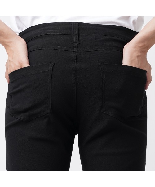 BODY WILD(ボディーワイルド)の「BODY WILD/ボディワイルド ストレッチパンツ ストレートスタイル 前開きファスナータイプ メンズ レーヨン混(その他パンツ・メンズ・ブラック/ダークネイビー/ネイビー・MEDIUM/LARGE/X-LARGE/SMALL)」の4枚目の写真
