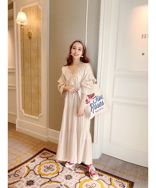 JUMELLE（ジュメロ）の「ファイブローズバッグ（トートバッグ・レディース・アイボリー・FREE）」の12枚目の写真