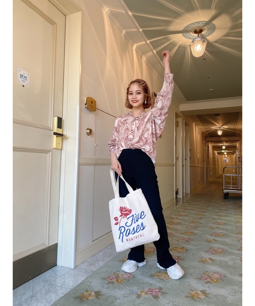 JUMELLE（ジュメロ）の「ファイブローズバッグ（トートバッグ・レディース・アイボリー・FREE）」の21枚目の写真