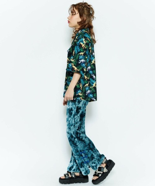 Candy Stripper（キャンディストリッパー）の「TIE DYE CHINA パンツ（その他パンツ・レディース・ブルー/グレー/ブラック・2）」の5枚目の写真