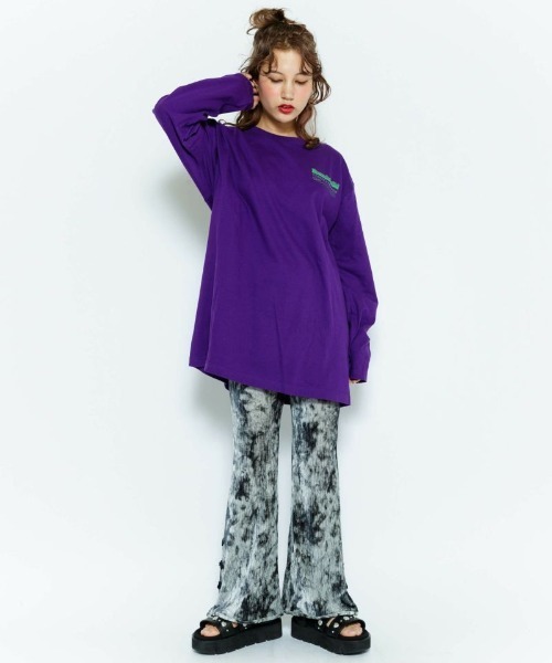 Candy Stripper（キャンディストリッパー）の「TIE DYE CHINA パンツ（その他パンツ・レディース・ブルー/グレー/ブラック・2）」の6枚目の写真