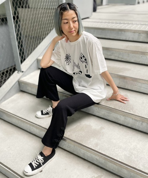 Candy Stripper（キャンディストリッパー）の「TIE DYE CHINA パンツ（その他パンツ・レディース・ブルー/グレー/ブラック・2）」の15枚目の写真