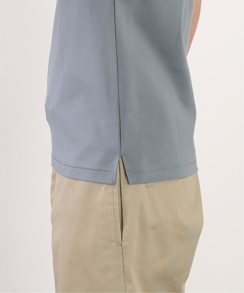 JOURNAL STANDARD relume（ジャーナルスタンダード　レリューム）の「40/-ポンチ TEE / 無地T（Tシャツ/カットソー・メンズ・オリーブ/サックスブルー/ネイビー/ライトグレー/ホワイト・SMALL/MEDIUM/LARGE）」の13枚目の写真