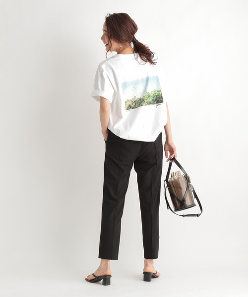 Andemiu（アンデミュウ）の「クリアトートバッグ940559（ショルダーバッグ・レディース・キャメル/ブラック・FREE）」の9枚目の写真