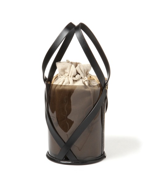 Andemiu（アンデミュウ）の「クリアトートバッグ940559（ショルダーバッグ・レディース・キャメル/ブラック・FREE）」の13枚目の写真