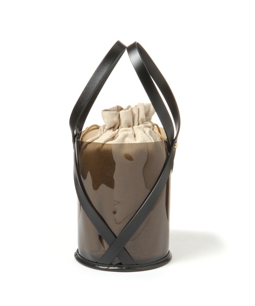 Andemiu（アンデミュウ）の「クリアトートバッグ940559（ショルダーバッグ・レディース・キャメル/ブラック・FREE）」の15枚目の写真