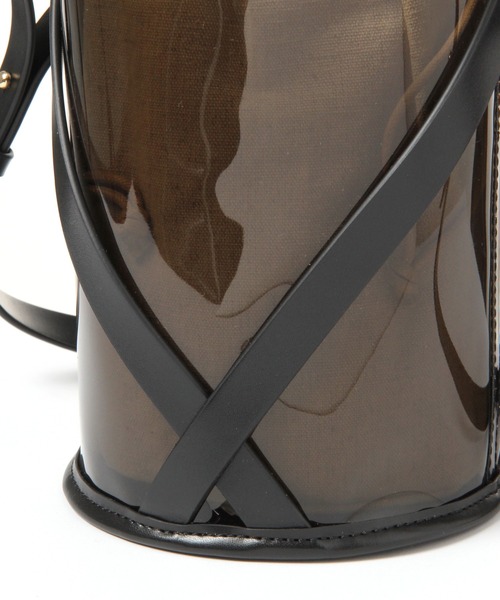 Andemiu（アンデミュウ）の「クリアトートバッグ940559（ショルダーバッグ・レディース・キャメル/ブラック・FREE）」の18枚目の写真