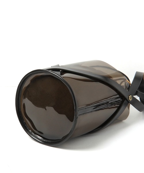 Andemiu（アンデミュウ）の「クリアトートバッグ940559（ショルダーバッグ・レディース・キャメル/ブラック・FREE）」の20枚目の写真