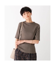 OPAQUE.CLIP | マルチファンクションアセテート ボトルネックリブニット【WEB限定カラー・サイズ】(ニット/セーター)