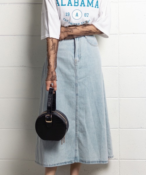 me+em select（ミームセレクト）の「【 2WAY 】サークルクロコハンドルショルダーバッグ（ショルダーバッグ・レディース・ブラック/ベージュ/キャメル/ベージュ×ブラック・FREE）」の13枚目の写真