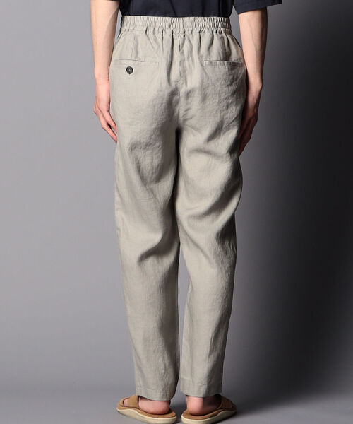 NOLLEY'S goodman（ノーリーズグッドマン）の「リネン イージーパンツ（その他パンツ・メンズ・ダークブラウン/ライトグレー/レンガ/オフホワイト/ネイビー/マスタード・LARGE/MEDIUM/SMALL/X-LARGE）」の12枚目の写真