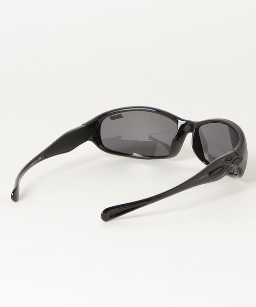 COLEMAN（コールマン）の「Coleman/コールマン サングラス 紫外線対策 UVカット 偏光 CO3033（サングラス・メンズ・ブラック×ブラック/ブラック×グリーン・FREE）」の8枚目の写真