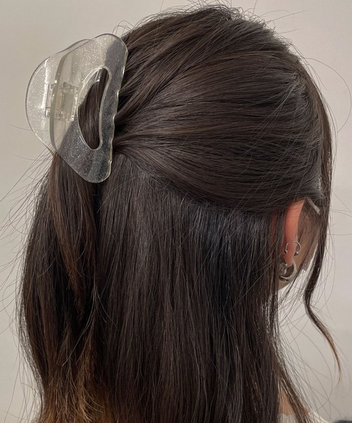 WEGO(ウィゴー)の「WEGO/三角バンスクリップ(バレッタ/ヘアクリップ・レディース・ホワイト/パープル/ブラウン/その他1・FREE)」の13枚目の写真