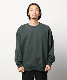 GOLD | GOLD / ゴールド：HEAVY SWEAT BIG CREW NECK DAMAGE AGED MODEL：21B-GL68796[MUS](スウェット)