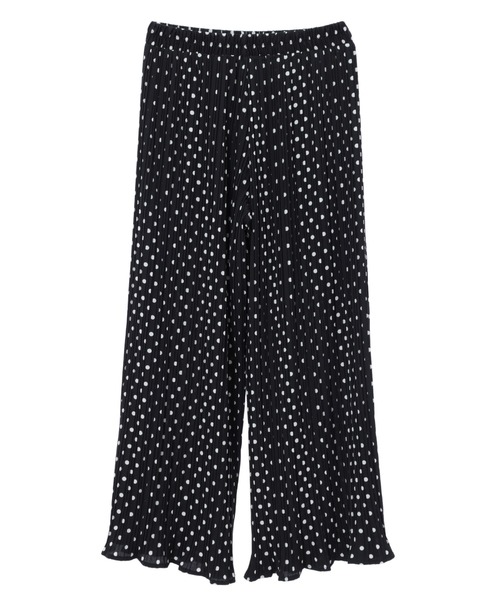 fifth(フィフス)の「プリーツドットワイドパンツ(その他パンツ・レディース・ブラック/ホワイト・MEDIUM/SMALL)」の10枚目の写真