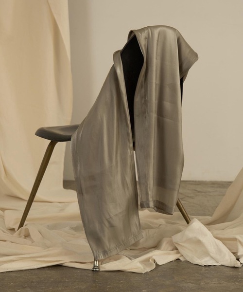 Amiur（エミレ）の「crape satin pants（その他パンツ・レディース・ベージュ/グレー/マスタード・FREE）」の13枚目の写真