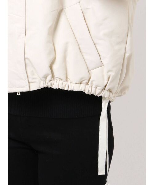 LAGUNAMOON（ラグナムーン）の「シャンブレー中綿ショートコート（その他アウター・レディース・ホワイト/ブラック/パープル/モカ・FREE）」の14枚目の写真