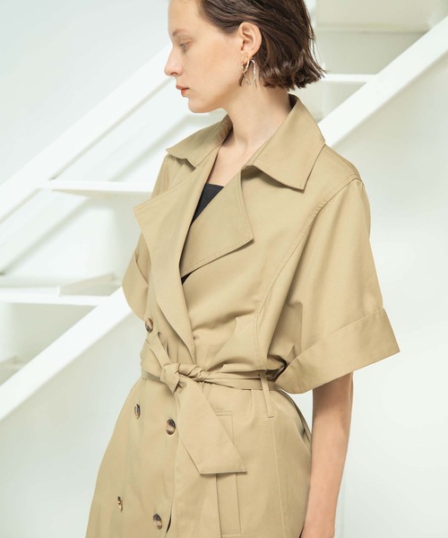 ANT(アント)の「ベストライクトレンチ【ANT】(ベスト・レディース・ブラック/カーキ/キャメル・FREE)」の8枚目の写真