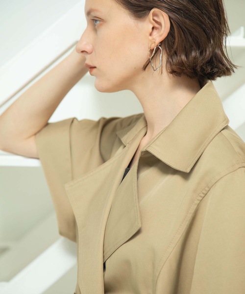 ANT(アント)の「ベストライクトレンチ【ANT】(ベスト・レディース・ブラック/カーキ/キャメル・FREE)」の11枚目の写真