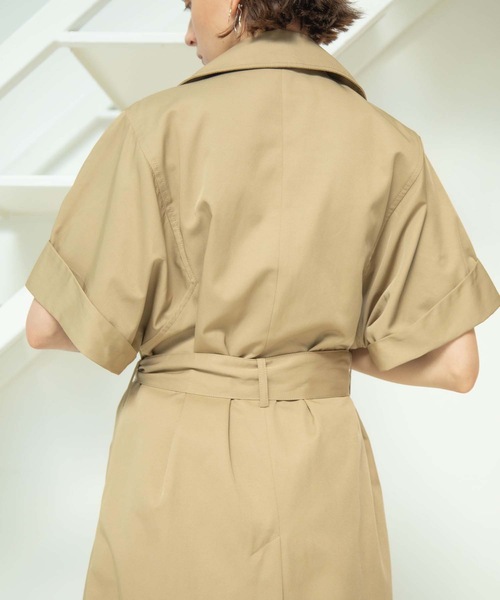 ANT(アント)の「ベストライクトレンチ【ANT】(ベスト・レディース・ブラック/カーキ/キャメル・FREE)」の16枚目の写真