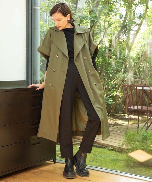 ANT(アント)の「ベストライクトレンチ【ANT】(ベスト・レディース・ブラック/カーキ/キャメル・FREE)」の17枚目の写真