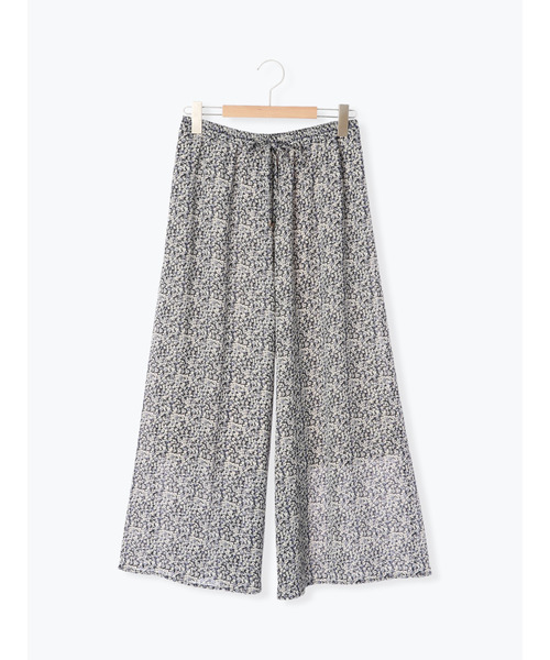 ehka sopo（エヘカソポ）の「【まる×ehka sopo】小花柄パンツ（その他パンツ・レディース・ネイビー/ベージュ・ﾌﾘ-）」の20枚目の写真