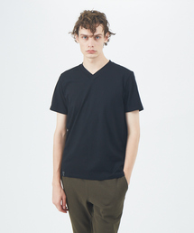 【定番】無地 Vネック 半袖 Tシャツ