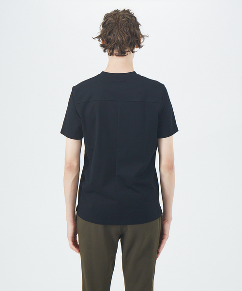5351 POUR LES HOMMES(ゴーサンゴーイチプールオム)の「【定番】無地 Vネック 半袖 Tシャツ(Tシャツ/カットソー・メンズ・ブラック/ホワイト・46/44/50/48)」の5枚目の写真