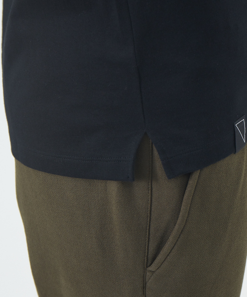 5351 POUR LES HOMMES(ゴーサンゴーイチプールオム)の「【定番】無地 Vネック 半袖 Tシャツ(Tシャツ/カットソー・メンズ・ブラック/ホワイト・46/44/50/48)」の9枚目の写真