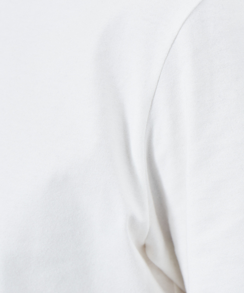 5351 POUR LES HOMMES(ゴーサンゴーイチプールオム)の「【定番】無地 Vネック 半袖 Tシャツ(Tシャツ/カットソー・メンズ・ブラック/ホワイト・46/44/50/48)」の12枚目の写真