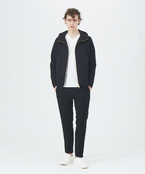 5351 POUR LES HOMMES(ゴーサンゴーイチプールオム)の「【定番】無地 Vネック 半袖 Tシャツ(Tシャツ/カットソー・メンズ・ブラック/ホワイト・46/44/50/48)」の13枚目の写真