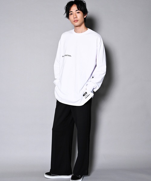 GALLIS ADDICTION（ガリスアディクション）の「GA IRON-CROSS L/S TEE/アイアンクロス ロンT（Tシャツ/カットソー・メンズ・ホワイト/ブラック・M/L）」の3枚目の写真