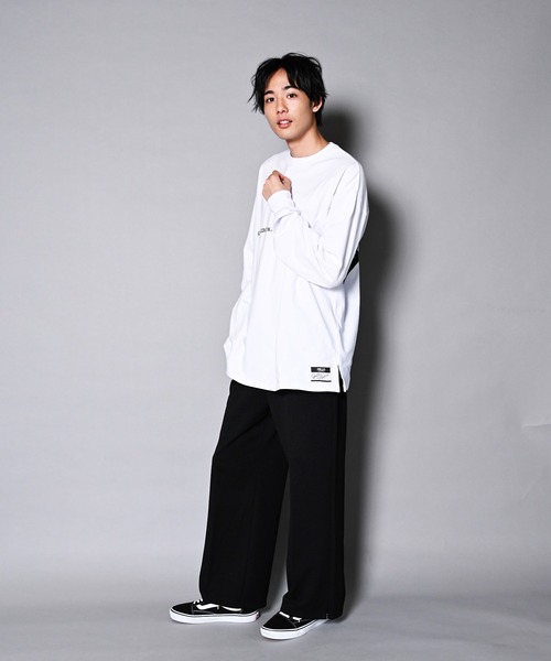 GALLIS ADDICTION（ガリスアディクション）の「GA IRON-CROSS L/S TEE/アイアンクロス ロンT（Tシャツ/カットソー・メンズ・ホワイト/ブラック・M/L）」の4枚目の写真