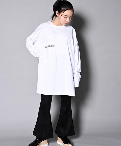 GALLIS ADDICTION（ガリスアディクション）の「GA IRON-CROSS L/S TEE/アイアンクロス ロンT（Tシャツ/カットソー・メンズ・ホワイト/ブラック・M/L）」の9枚目の写真