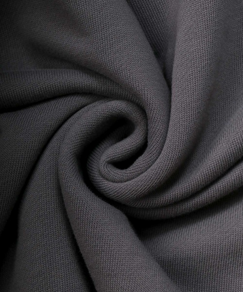 SITRY(シトリー)の「wide silhouette college print sweat shirt/ワイドシルエット カレッジロゴ スウェット シャツ/トレーナー(スウェット・メンズ・オフホワイト/杢グレー/チャコールグレー/バーガンディー/グリーン/ネイビー・M/L)」の17枚目の写真