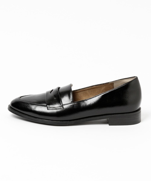 LEPSIM（レプシィム）の「フェイクファー中敷きローファー　236250（ローファー・レディース・ブラック/パイソン・MEDIUM/LARGE）」の8枚目の写真