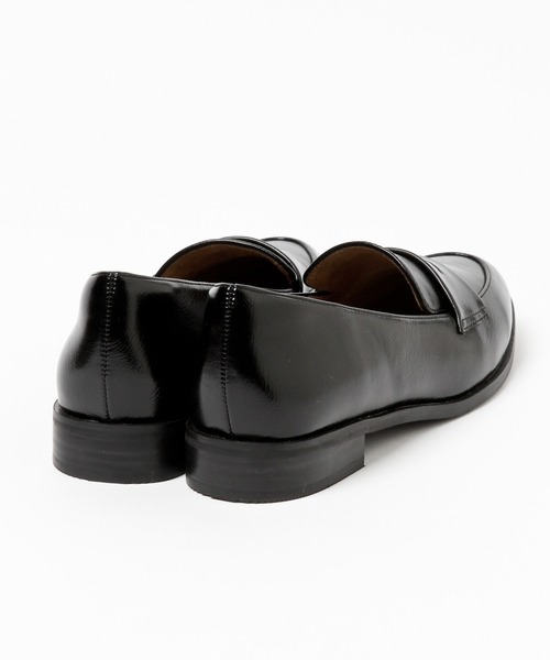 LEPSIM（レプシィム）の「フェイクファー中敷きローファー　236250（ローファー・レディース・ブラック/パイソン・MEDIUM/LARGE）」の10枚目の写真