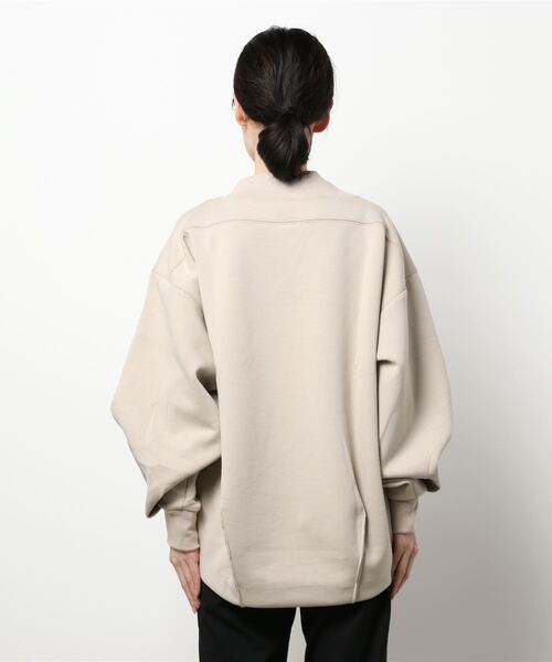 DRWCYS（ドロシーズ）の「モックネックプルオーバー（スウェット・レディース・ベージュ/カーキ/ブラック・FREE）」の16枚目の写真