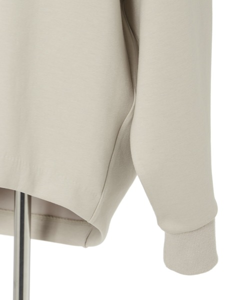 DRWCYS（ドロシーズ）の「モックネックプルオーバー（スウェット・レディース・ベージュ/カーキ/ブラック・FREE）」の8枚目の写真