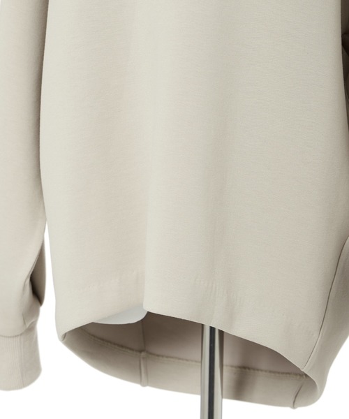 DRWCYS（ドロシーズ）の「モックネックプルオーバー（スウェット・レディース・ベージュ/カーキ/ブラック・FREE）」の9枚目の写真