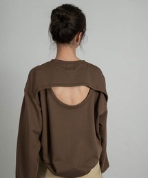 back round open sweat