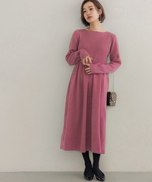 coca（coca）（コカ）の「＼新色登場／ボートネックニットワンピ―ス（ワンピース・レディース）」