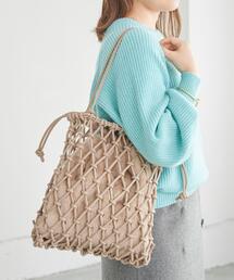 green label relaxing | メッシュ × エコファー 2WAY バッグ(トートバッグ)