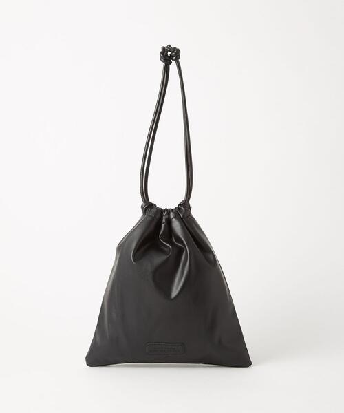 green label relaxing(グリーンレーベルリラクシング)の「メッシュ × エコファー 2WAY バッグ(トートバッグ・レディース・ブラック/ベージュ・FREE)」の14枚目の写真