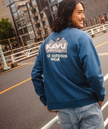 【KAVU（カブー）】別注TRUE LOGO POCKET SWEAT